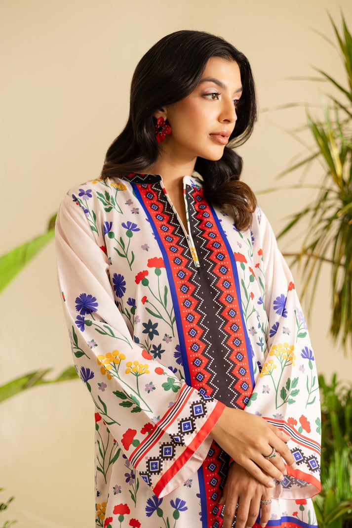 Unique Multicolor Floral Printed Co-ord Set