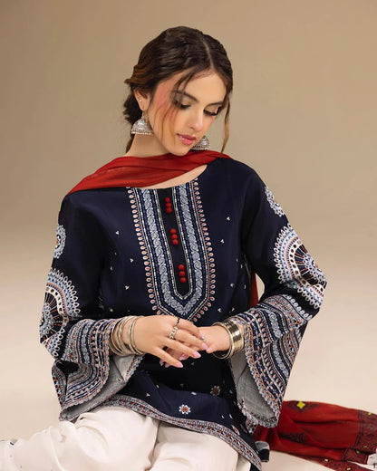 LAIBA-3 PCS EMBRIODED