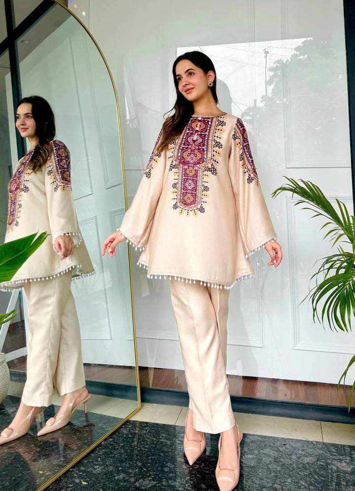 Mehr-e-Nazuk – 2 Piece Kurti Set
