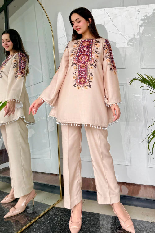 Mehr-e-Nazuk – 2 Piece Kurti Set
