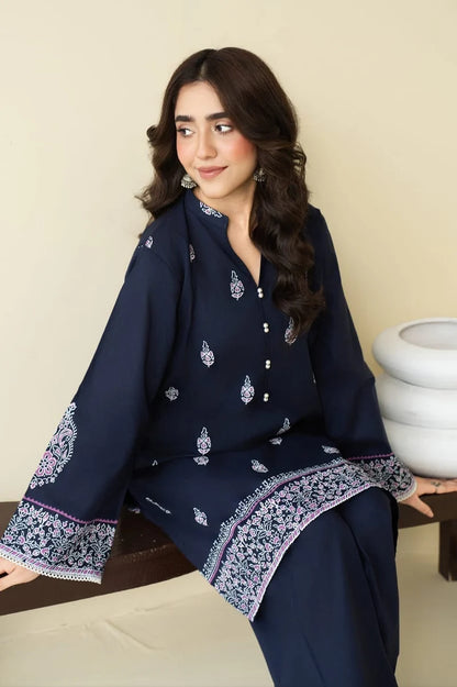 NIDA – Luxury Embroidered 2-Piece Set (Stitched)