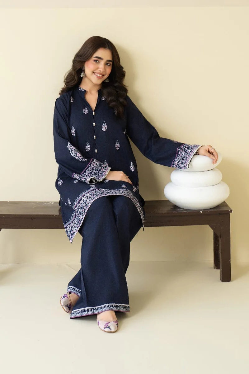 NIDA – Luxury Embroidered 2-Piece Set (Stitched)