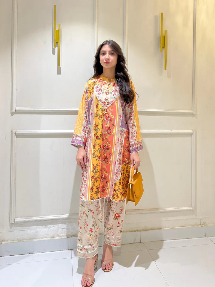 Satrangi 2-Piece Kurti Set