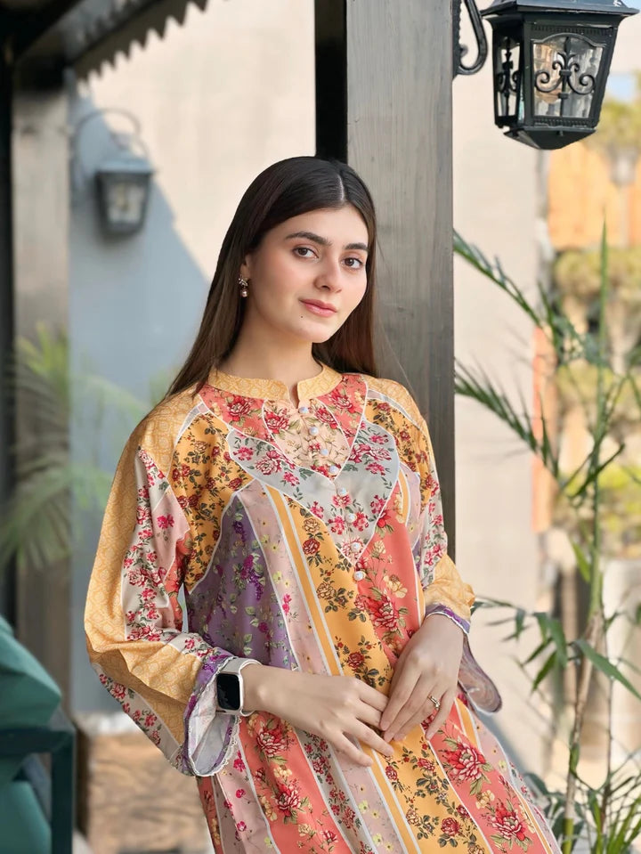 Satrangi 2-Piece Kurti Set