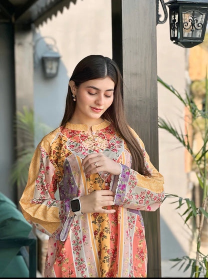 Satrangi 2-Piece Kurti Set