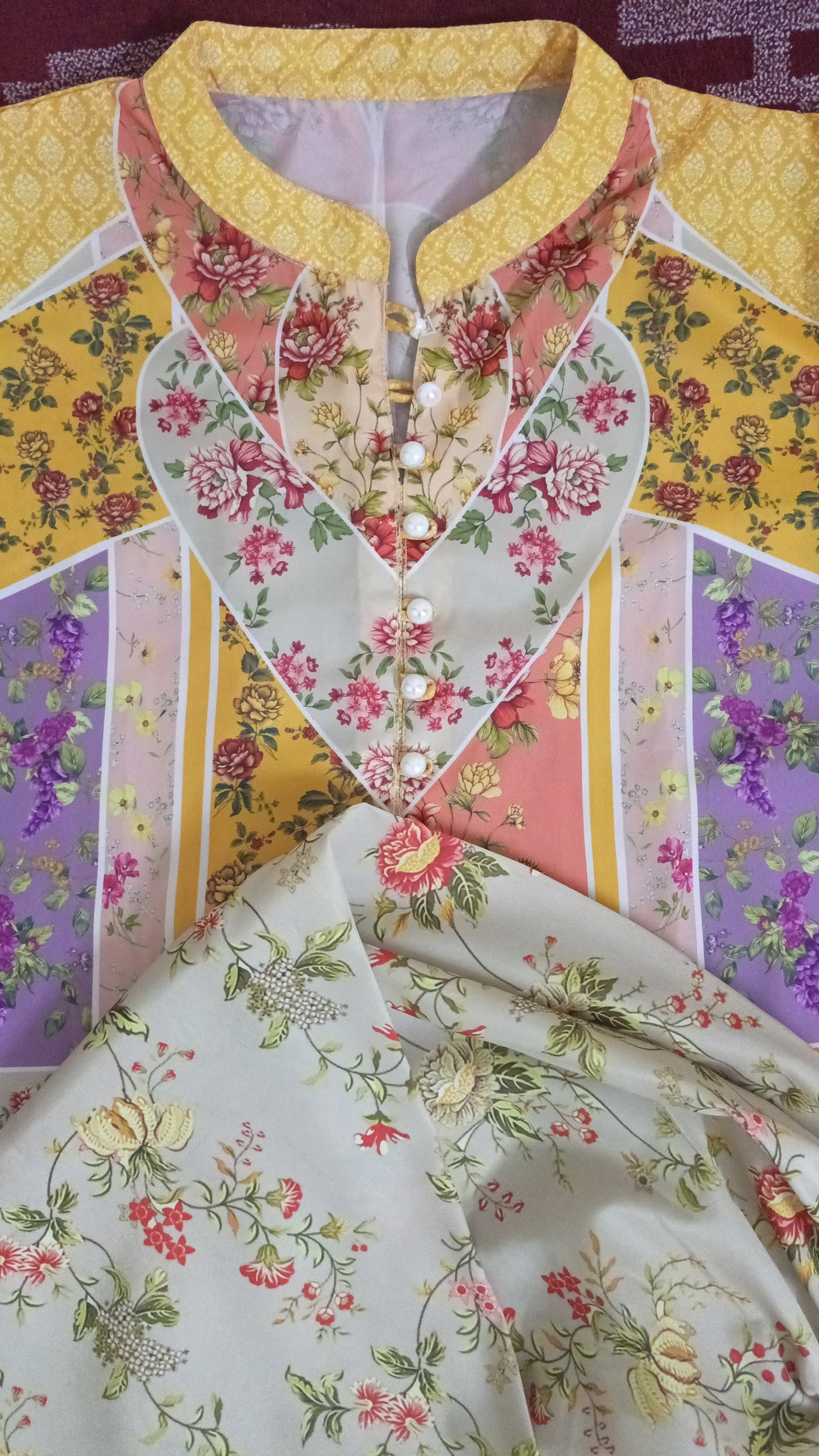 Satrangi 2-Piece Kurti Set