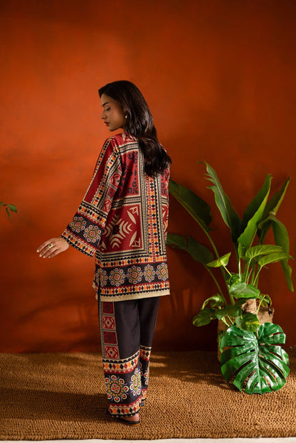 Printed Dhanak 2-Piece – Winter Wear