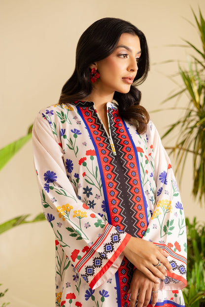 Unique Multicolor Floral Printed Co-ord Set