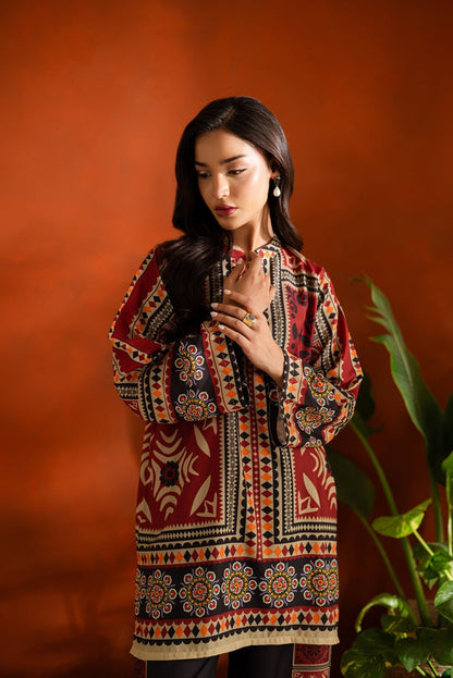 Printed Dhanak 2-Piece – Winter Wear