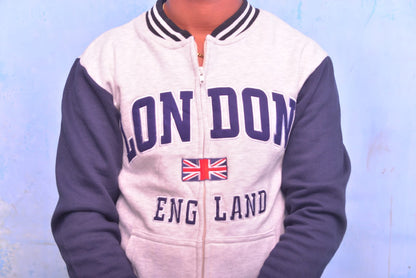 London England varsity-style jacket