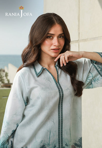 RARE-02 STITCHED PRINTED LAWN 2 PCS